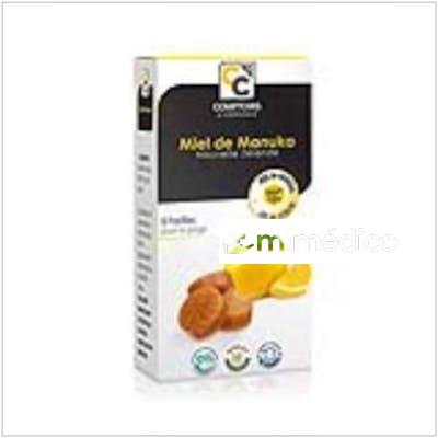 PASTILLAS 100% MIEL MANUKA IAA10+ 8% JUGO LIMON COMPTOIRS & COMPAGNIES