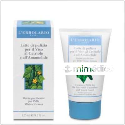 LECHE LIMPIADORA AL PEPINO 125ML. L`ERBOLARIO