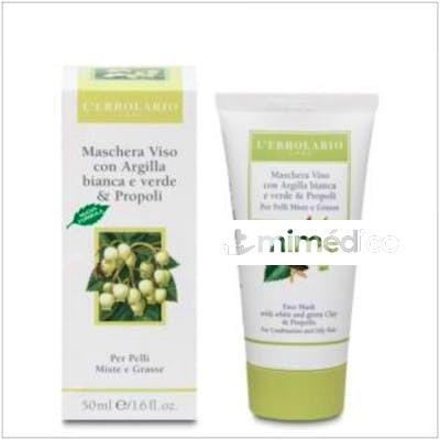 MASCARILLA CARA ARCILLA Y PROPOLEO 50ML. L`ERBOLARIO