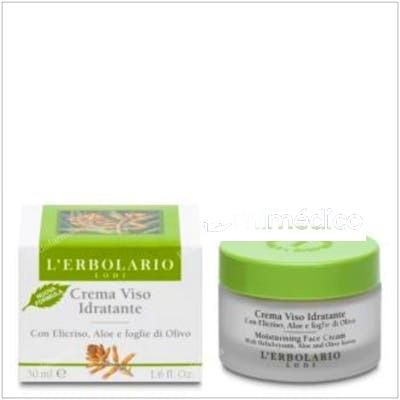 CREMA FACIAL HIDRATANTE HELICRISO Y ALOE 50ML. L`ERBOLARIO