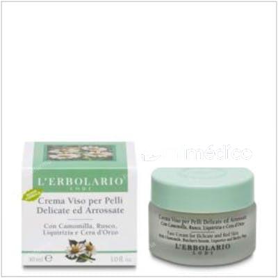 CREMA FACIAL  MANZANILLA PIELES DELICADAS 30ML. L`ERBOLARIO
