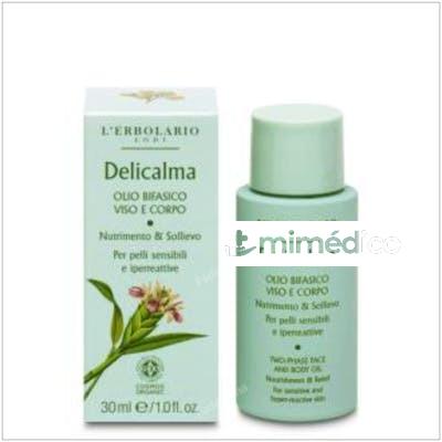 DELICALMA ACEITE BIFASICO CARA Y CUERPO 30ML. L`ERBOLARIO