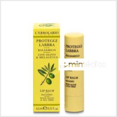 LABIOS PROTECTOR OLIVO Y ARBOL DE TE 4,5ML. L`ERBOLARIO