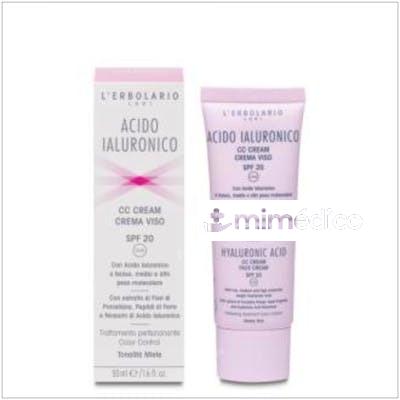 ACIDO HIALURONICO CC CREMA TONO MIEL 50ML. L`ERBOLARIO