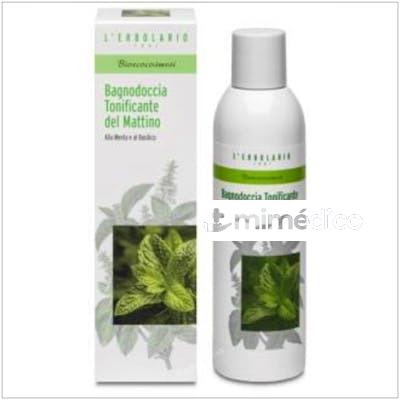 BIO GEL DE BANO TONIFICANTE MENTA 200ML. L`ERBOLARIO