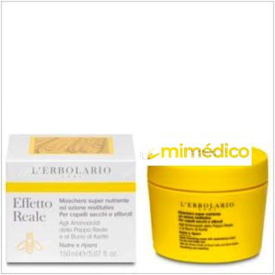 EFECTO REAL MASCARILLA NUTRITIVA REPARADORA 150ML. L`ERBOLARIO