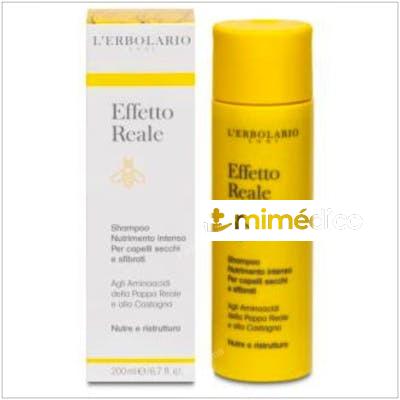 EFECTO REAL CHAMPU NUTRICION INTENSA 200ML. L`ERBOLARIO