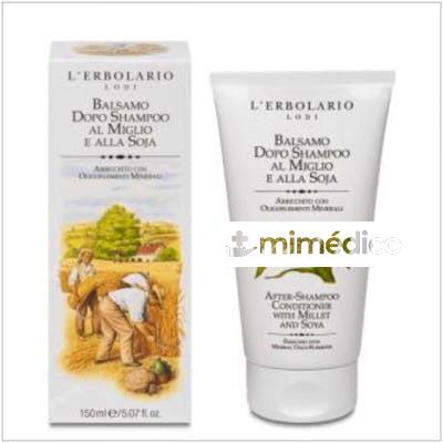 BALSAMO ACONDICIONADOR DE MIJO Y SOJA  150ML. L`ERBOLARIO