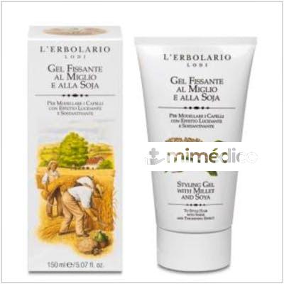 GEL FIJADOR DE MIJO Y SOJA 150ML. L`ERBOLARIO