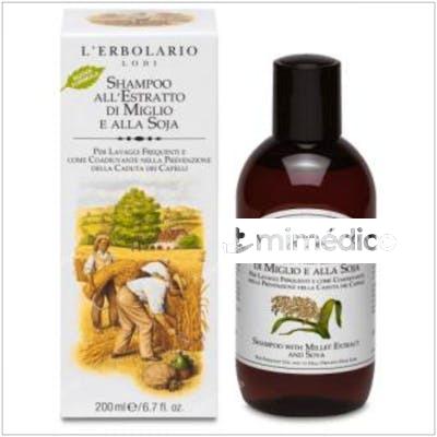 CHAMPU DE MIJO Y SOJA 200ML. L`ERBOLARIO