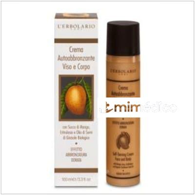 SOLAR CREMA AUTOBRONCEADORA ZUMO MANGO 100ML. L`ERBOLARIO