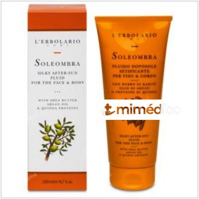 SOLAR AFTER SUN FLUIDO CARA Y CUERPO 200ML. L`ERBOLARIO