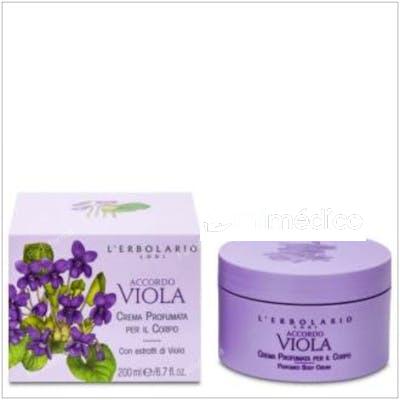 ACCORDO VIOLETA CREMA CORPORAL 200ML. L`ERBOLARIO