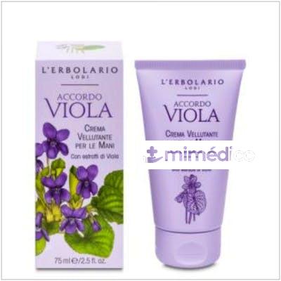 ACCORDO VIOLETA CREMA MANOS  75ML. L`ERBOLARIO