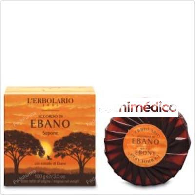 ACCORDO EBANO JABON PERFUMADO PASTILLA 100GR. L`ERBOLARIO