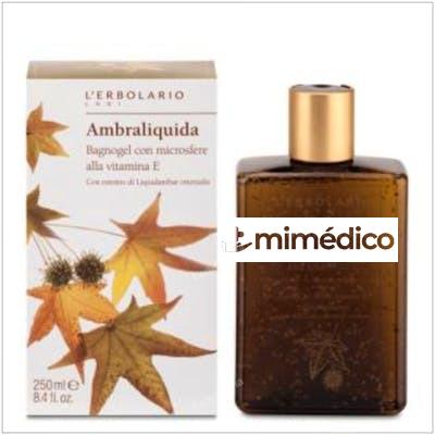 AMBRALIQUIDA GEL DE BANO 250ML. L`ERBOLARIO