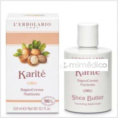 KARITE GEL CREMA DE BANO NUTRITIVA 300ML. L`ERBOLARIO