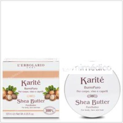 KARITE MANTECA PUERA CUERPO CARA Y CABELLOS 120ML. L`ERBOLARIO