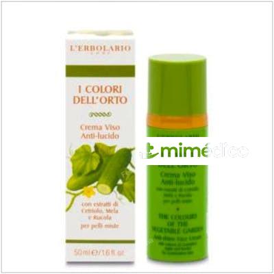 COLORES DEL HUERTO CREMA FACIAL ANTI BRILLO 50ML. L`ERBOLARIO