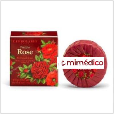 ROSA PURPUREA JABON PERFUMADO 100GR. L`ERBOLARIO