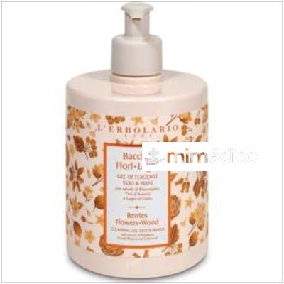 BAYAS FLORES GEL DETERGENTE CARA Y MANOS 500ML. L`ERBOLARIO