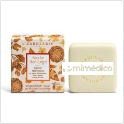 BAYAS FLORES JABON PERFUMADO 100GR. L`ERBOLARIO