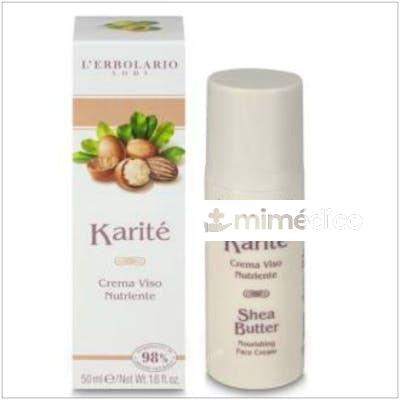 KARITE CREMA NUTRITIVA DE CARA 50ML. L`ERBOLARIO