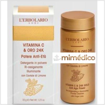 VITAMINA C ORO LIMPIADORA EN POLVO 35GR. L`ERBOLARIO