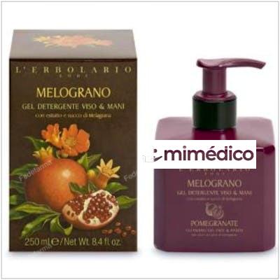 MELOGRANO GEL DETERGENTE CARA Y MANOS 250ML. LÂ`ERBOLARIO