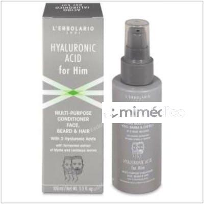 ACIDO HIALURONICO HOMBRE BALSAMO CARA BARBA 100ML. L ERBOLARIO