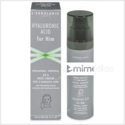 ACIDO HIALURONICO HOMBRE CREMA CARA 24 HORAS 50ML. L ERBOLARIO