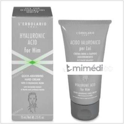 ACIDO HIALURONICO HOMBRE CREMA MANOS 75ML. L ERBOLARIO