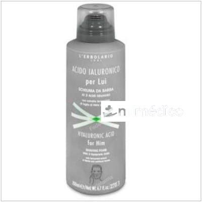 ACIDO HIALURONICO HOMBRE ESPUMA AFEITAR 200ML. L ERBOLARIO
