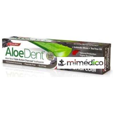 ALOEDENT CARBON ACTIVO DENTIFRICO 100ML. MADAL BAL