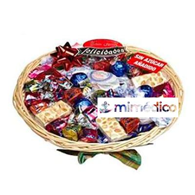 BANDEJA SURTIDA BOMBON-TURRON-POLVORON 800GR SIN AZUCAR DON JUAN