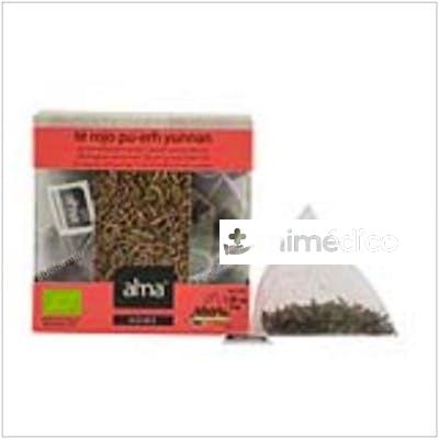 TE ROJO PU-ERH YUNNAN INFUSION 15PIRAMIDE ECO VEGA ALMA HOME