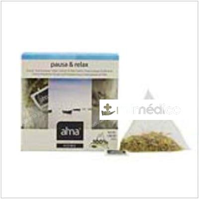 TISANA RELAX INFUSION 15PIRAMIDES. ECO VEGAN ALMA HOME