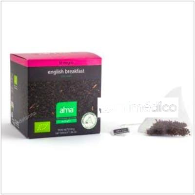 TE ENGLISH BREAKFAST INFUSION 15PIRAMIDE ECO VEGAN ALMA HOME