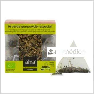 TE VERDE GUNPOWER INFUSION 15PIRAMIDE. ECO VEGAN ALMA HOME