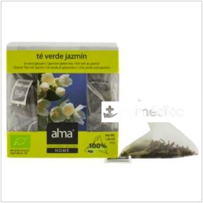 TE VERDE JAZMIN INFUSION 15PIRAMIDES. ECO VEGAN ALMA HOME
