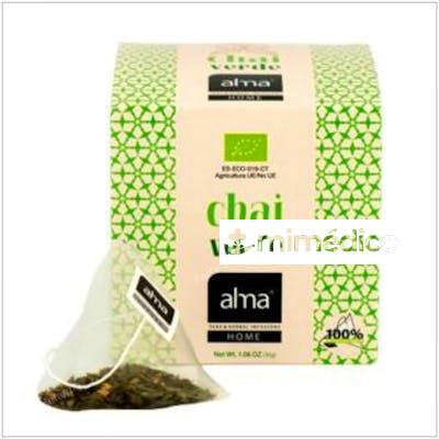 TE VERDE CHAI INFUSION 15PIRAMIDES. ECO VEGAN ALMA HOME