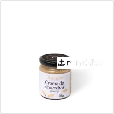 CREMA DE ALMENDRA CRUNCHY 210GR. BIO VEGAN SG OLEANDER