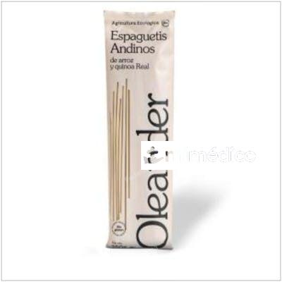 ESPAGUETI ANDINO DE ARROZ Y QUINOA 250GR. OLEANDER