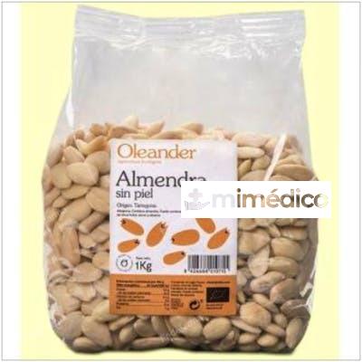 ALMENDRA CRUDA REPELADA 1KG. OLEANDER