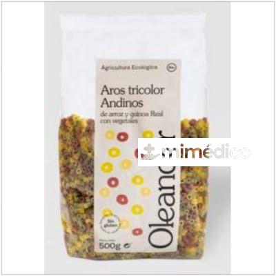 AROS TRICOLOR ANDINOS ARROZ-QUINOA 500GR. OLEANDER