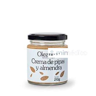 CREMA DE PIPAS Y ALMENDRAS 210GR. BIO SIN GLUTEN OLEANDER