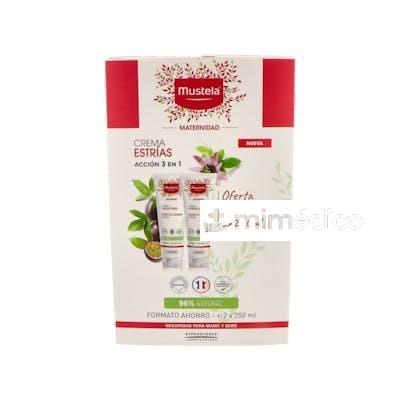 CREMA ESTRIAS MATERNIDAD 2UDX250ML. MUSTELA
