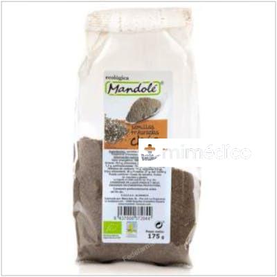 SEMILLAS DE CHIA TRITURADA 175GR. BIO  MANDOLE