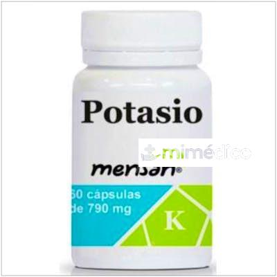 POTASIO 790MG 60CAP. MENSAN