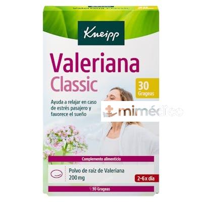 VALERIANA KNEIPP CLASSIC 30GRAGEAS KNEIPP
